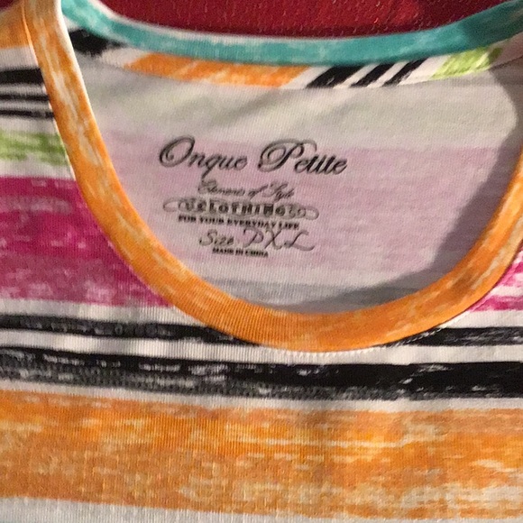 Women’s petite Onque Petite top NWOT - Picture 6 of 6